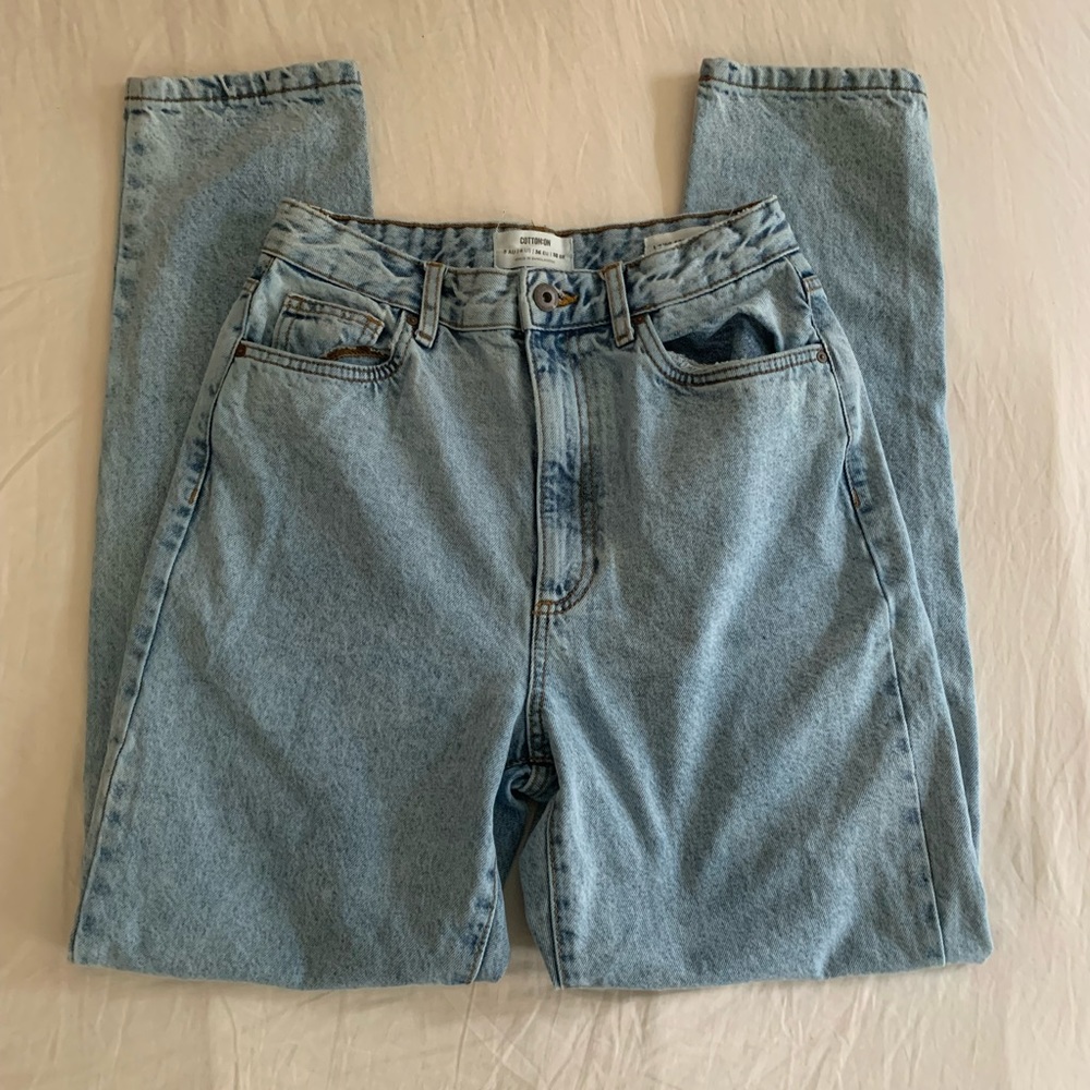 Cotton on straight leg jeans